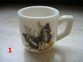 KT-001   Tasse Schmetterling versch.Motive