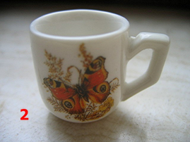 KT-001   Tasse Schmetterling versch.Motive