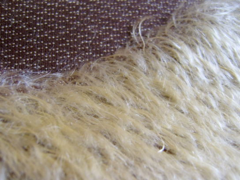 MOH-2118   Mohair Gold mit braunem Rücken